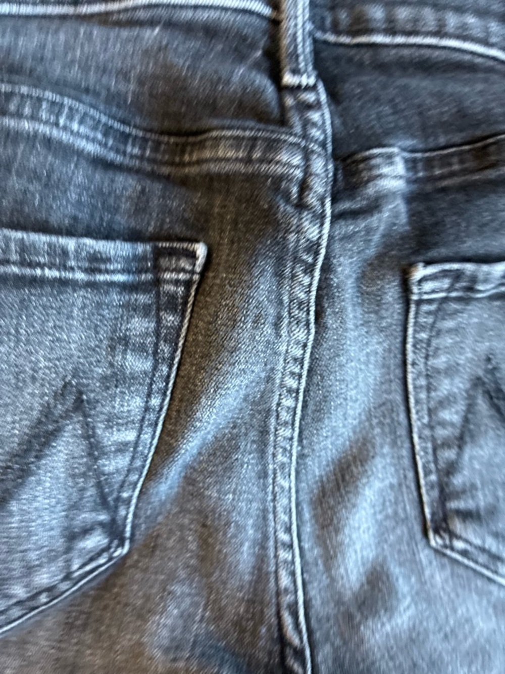 Mother Jeans The Midrise Dazzler Ankle Black Womens 28 in color Stargazing - Picture 14 of 16